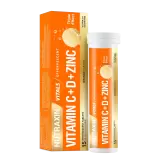 Effervescent Vitamin C-D-Zinc